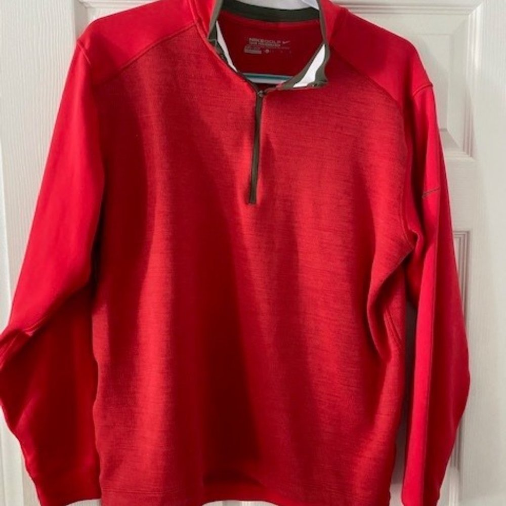 Nike Golf Dry Fit Quarter Zip Fleece